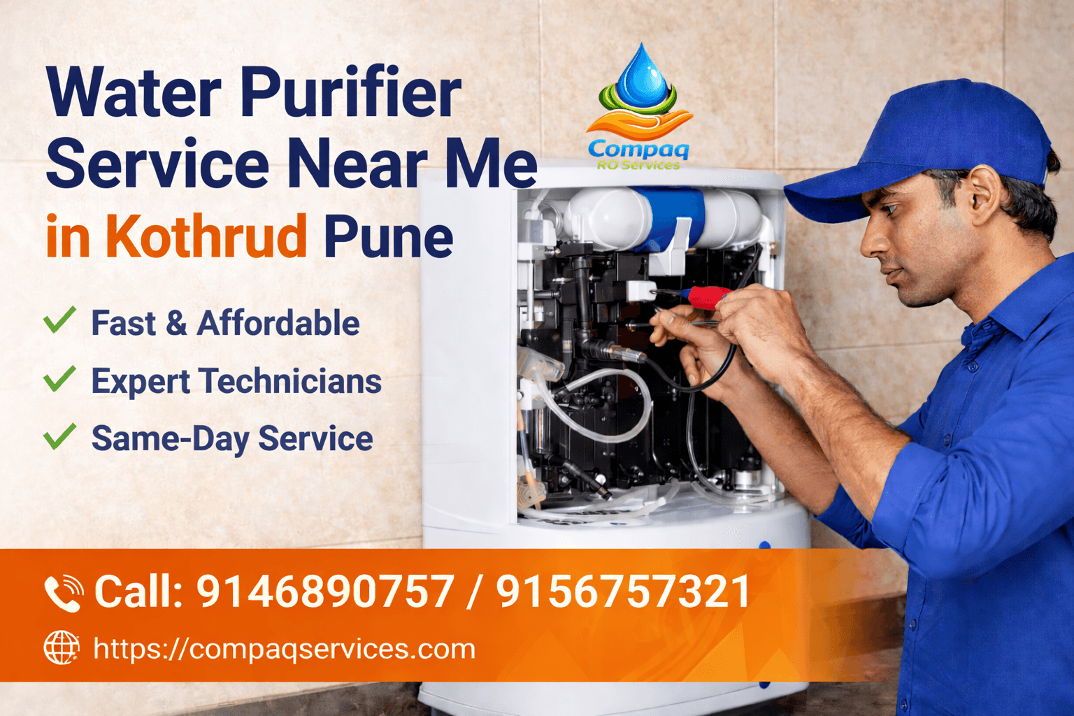 Water Purifier Service Near Me in Kothrud Pune – Fast, Affordable & Trusted Experts (2026) Water Purifier Service Near Me in Kothrud Pune