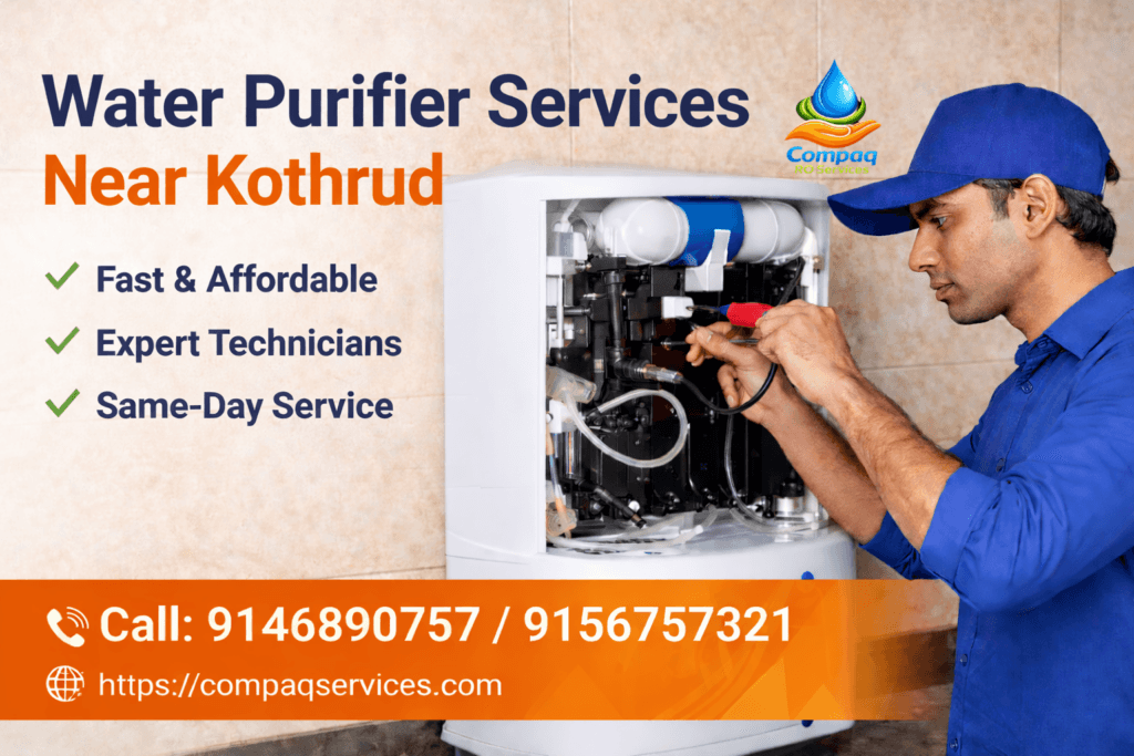 water purifier service near Kothrud