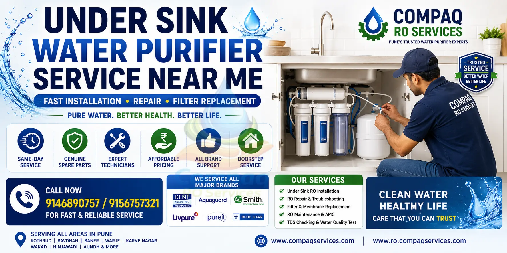 π§ Under Sink Water Purifier Service Near Me β Fast, Reliable & Affordable Service (2026 Guide) under sink water purifier service near me
