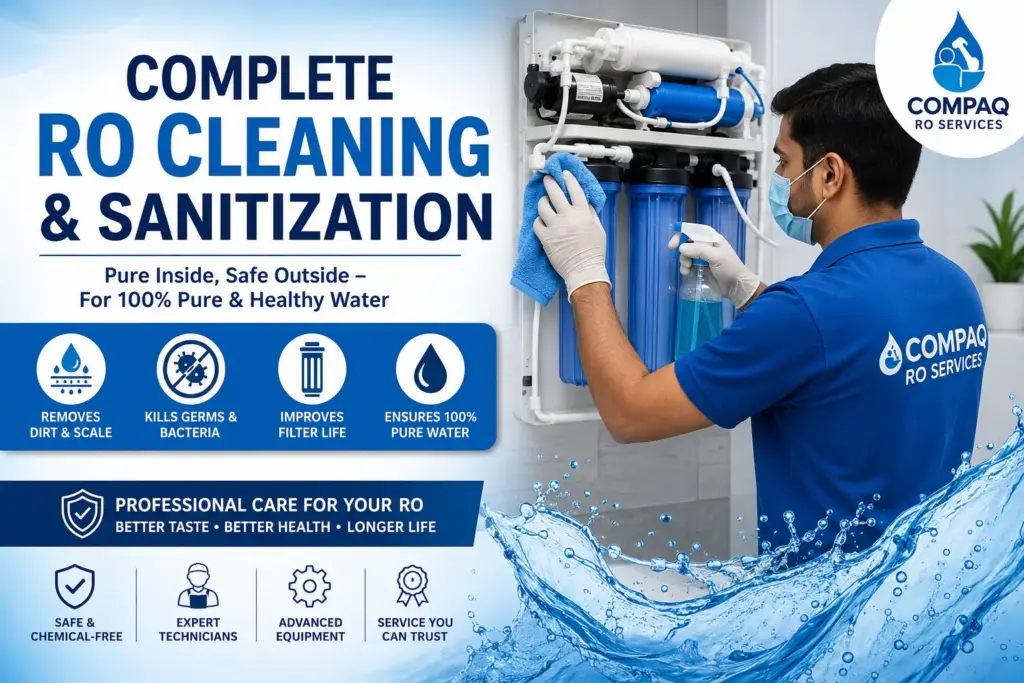 complete ro cleaning & sanitization